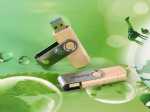 usb stick naturetwister otg buegel natur öko hellbraun