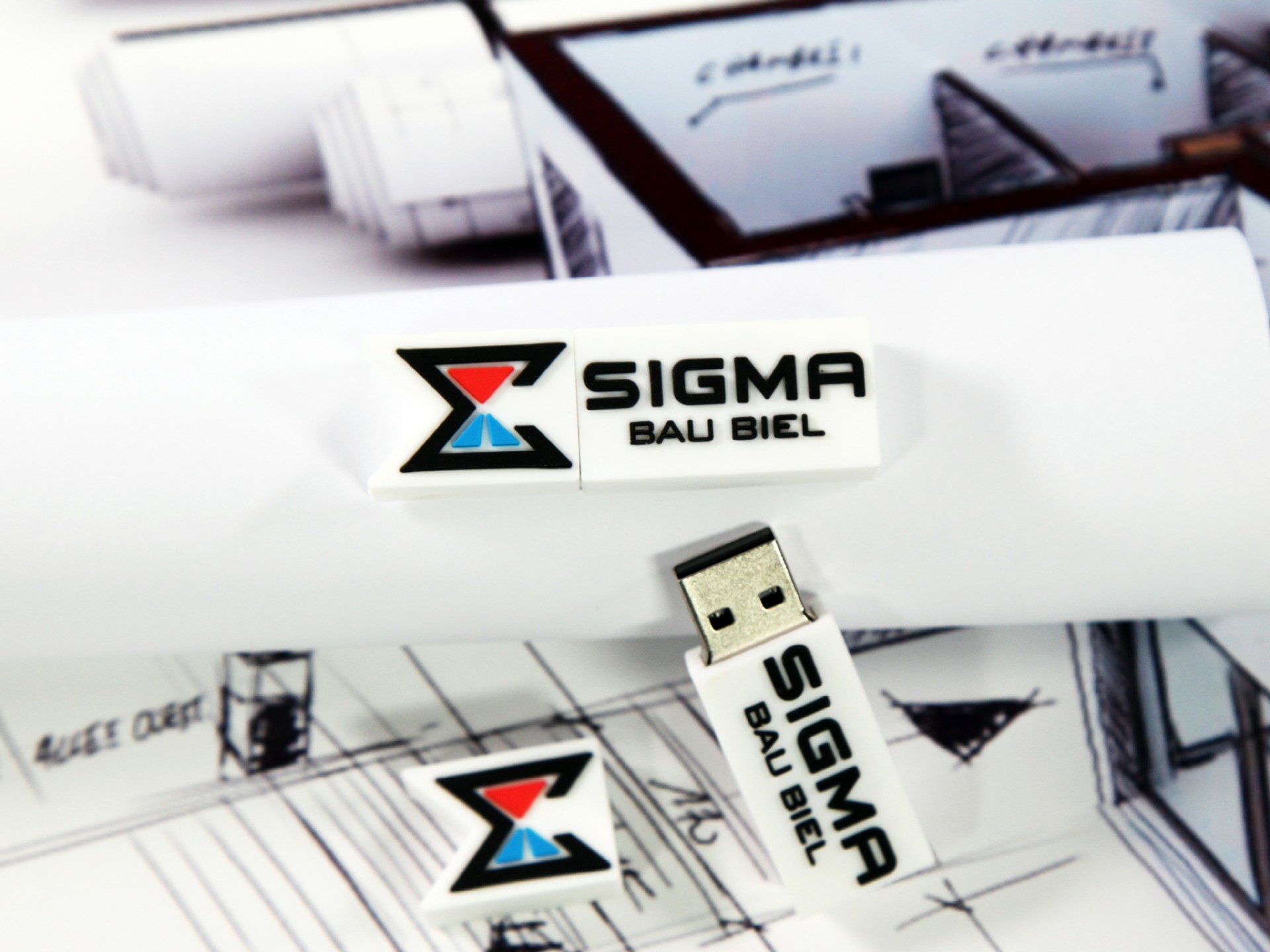 logo usb stick logoform pvc