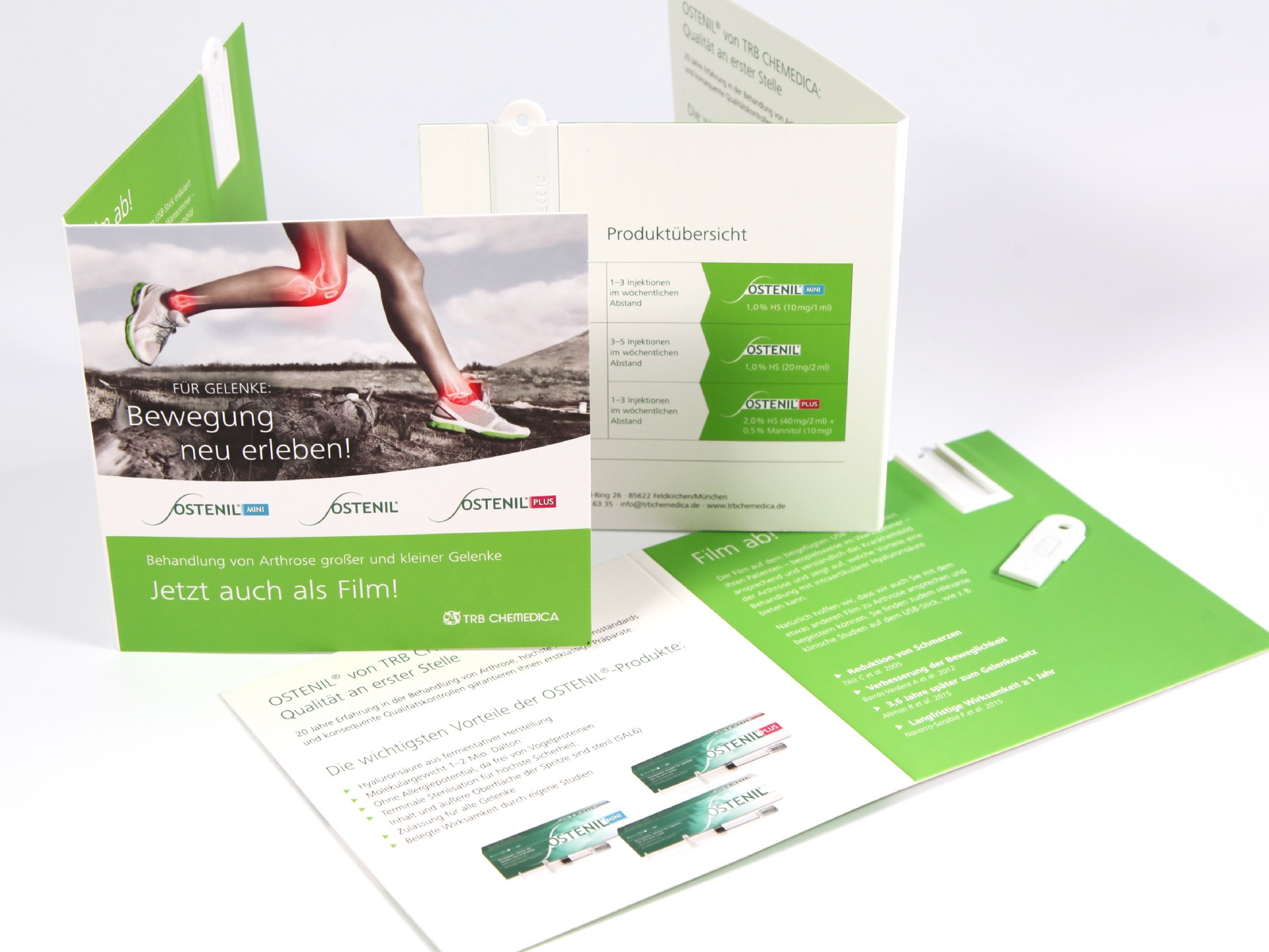 usb klappkarte papier karte werbung aufdruck