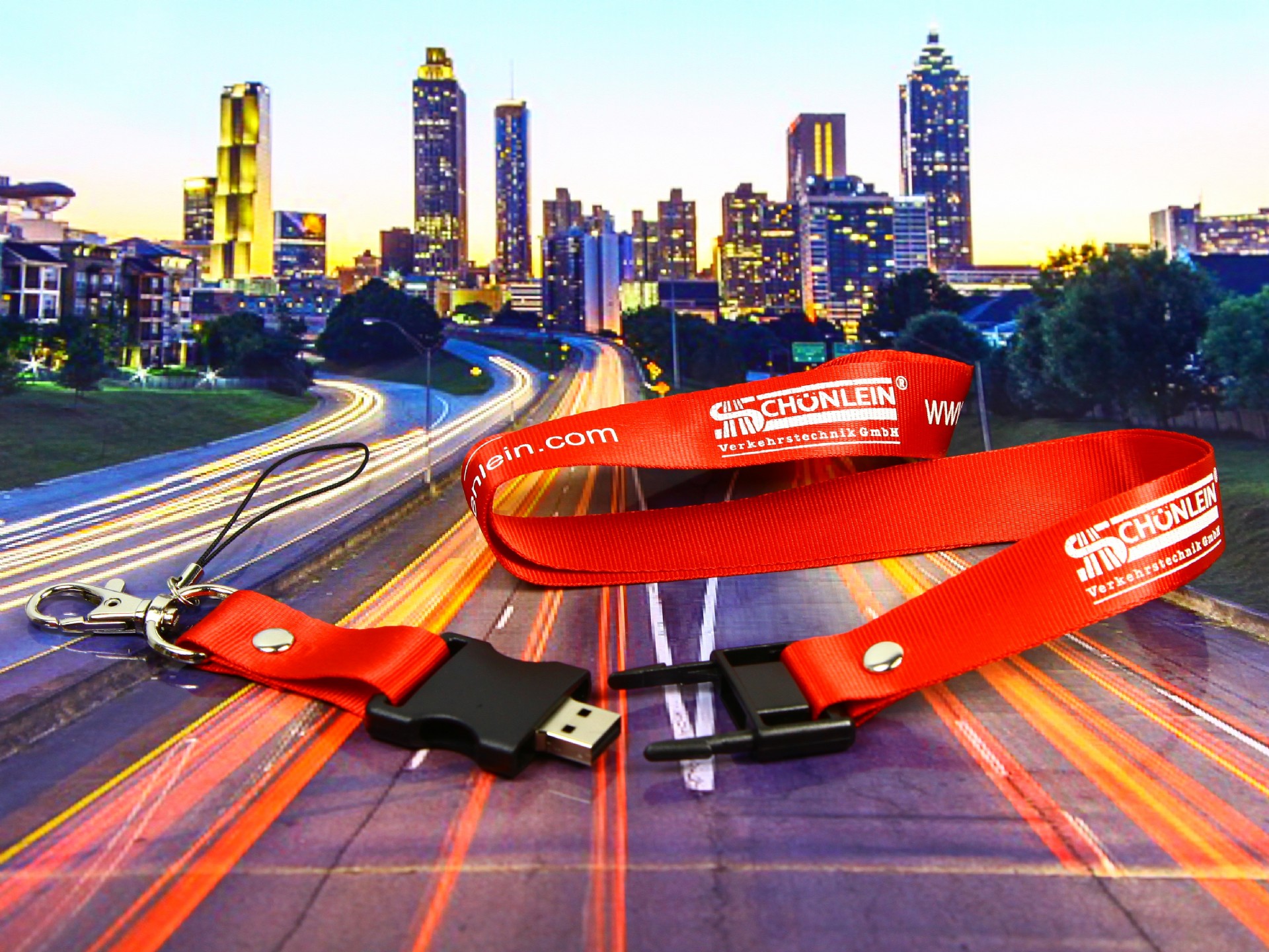 usb stick lanyard werbung logo